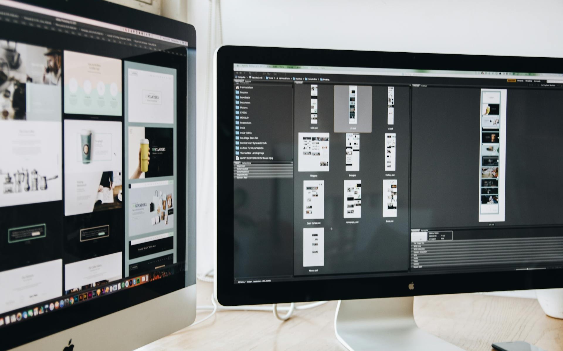 multiple screens for UI UX design