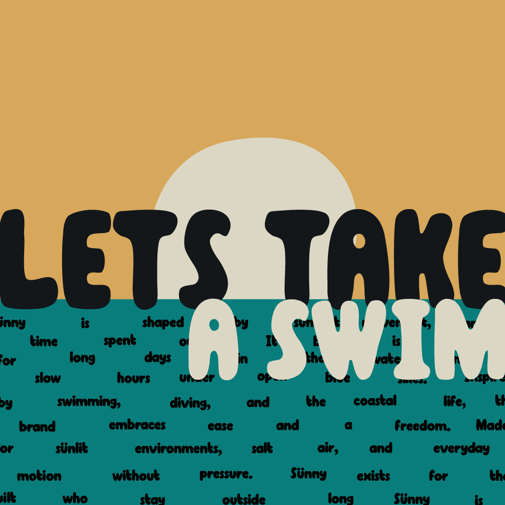 Font typographic presentation